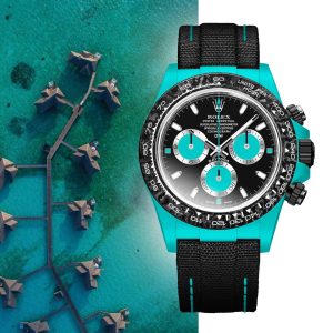Montre Réplique Rolex Daytona Carbon Premium - Paiement à la Livraison 1128616682 - front view