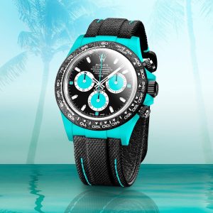 Montre Réplique Rolex Daytona Carbon Premium - Paiement à la Livraison 1128616682 - side view